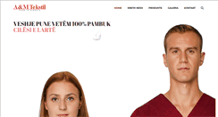 Desktop Screenshot of amteksveshjepune.com