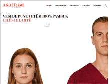 Tablet Screenshot of amteksveshjepune.com
